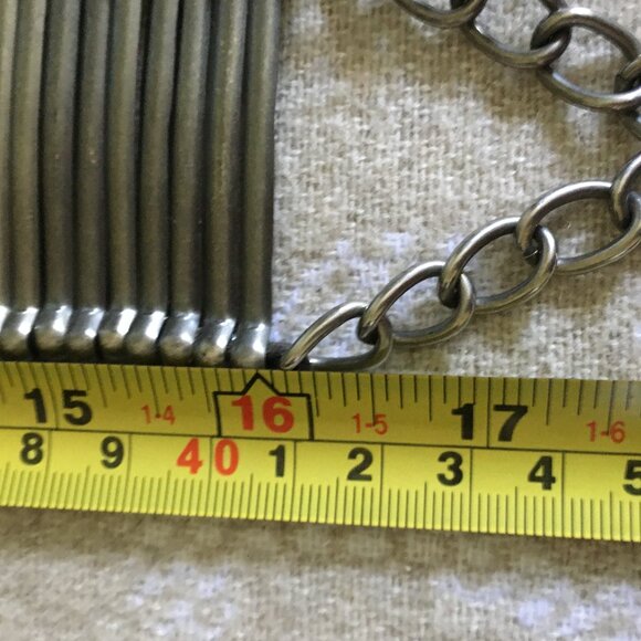 Unique Vintage Metal and Chain Bohemian Belt - Picture 11 of 12